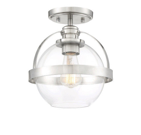 Pendleton 1-Light Ceiling Light in Satin Nickel (128|6-7200-1-SN)