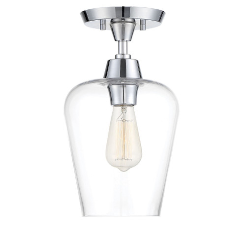 Octave 1-Light Ceiling Light in Polished Chrome (128|6-4037-1-11)