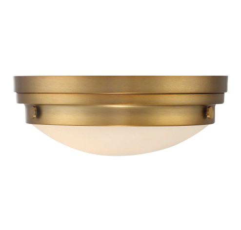 Lucerne 2-Light Ceiling Light in Warm Brass (128|6-3350-14-322)