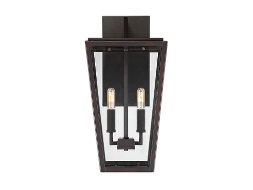 Milton 2-Light Outdoor Wall Lantern in English Bronze (128|5-548-13)