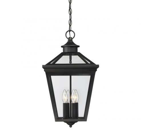 Ellijay 4-Light Outdoor Hanging Lantern in Black (128|5-145-BK) Ellijay 4-Light Outdoor Hanging Lantern in Black (128|5-145-BK)
