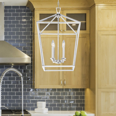 Townsend 4-Light Pendant in Polished Nickel (128|3-321-4-109)