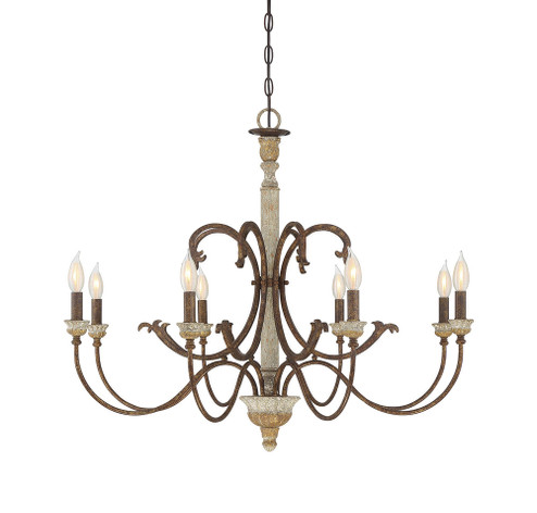 Sabine 8-light Chandelier In Avignon (128|1-9981-8-94)