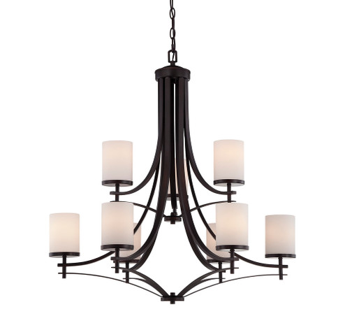 Colton 9-Light Chandelier in English Bronze (128|1-331-9-13)