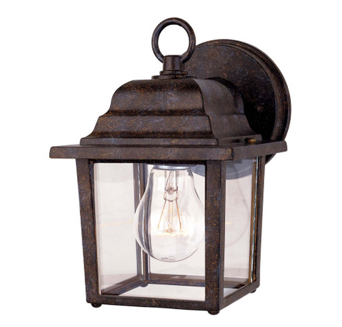 Exterior Collections 1-Light Outdoor Wall Lantern in Rustic Bronze (128|5-3045-72)
