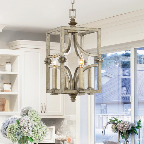 Structure 4-Light Pendant in Aged Steel (128|3-4302-4-242)