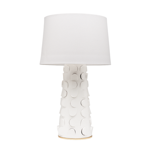 Naomi Table Lamp (6939|HL335201-WH/GL) Naomi Table Lamp (6939|HL335201-WH/GL)