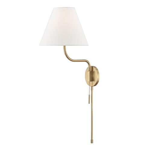 Patti Plug-in Sconce (6939|HL240101-AGB)