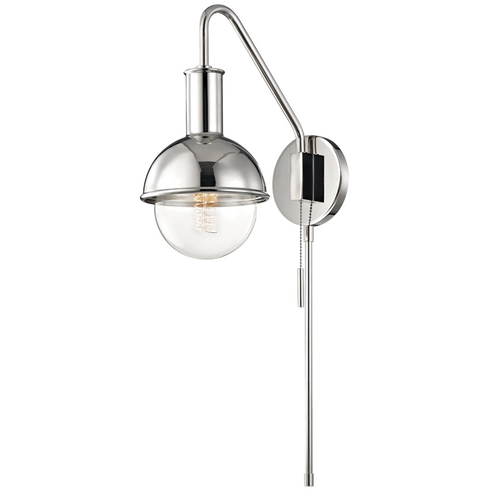 Riley Plug-In Sconce (6939|HL111101-PN)