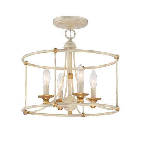 Westchester County - 4 Light Semi Flush (10|1049-701)