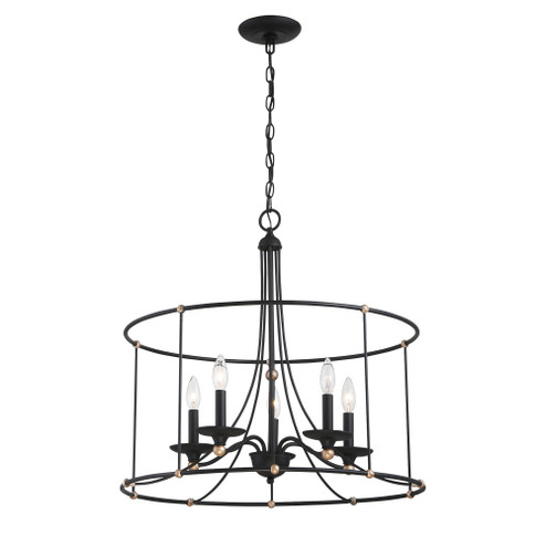 Westchester County - 5 Light - 25'' Chandelier (10|1047-677)
