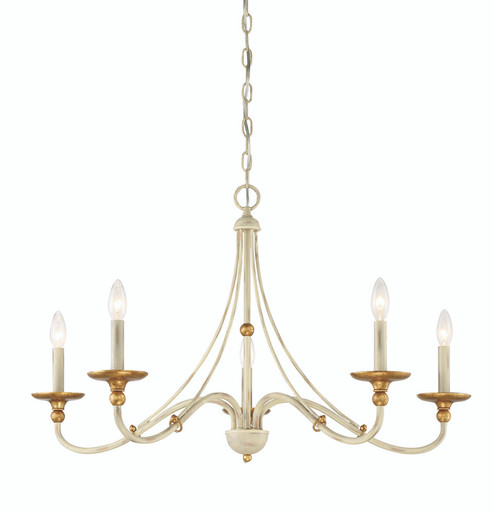 Westchester County - 5 Light - 28'' Chandelier (10|1045-701)