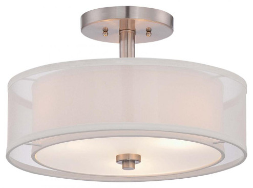 Parsons Studio - 3 Light Semi Flush (10|4107-84)