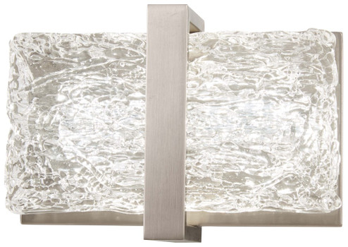 LED Bath in Chrome Finish with Clear Artisan Glass (77|P1381-077-L)