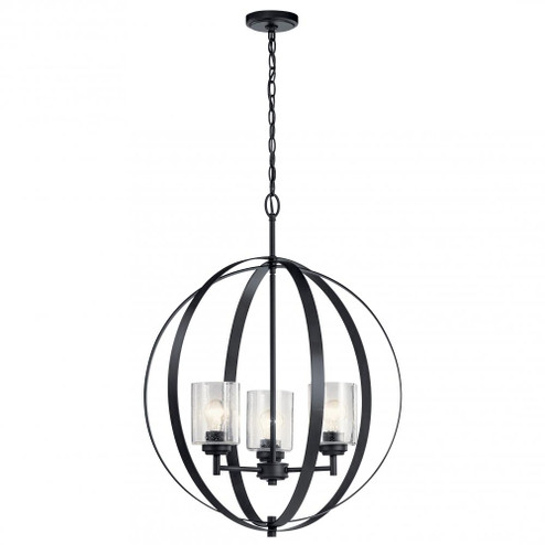 Chandelier 3Lt (2|44034BK)