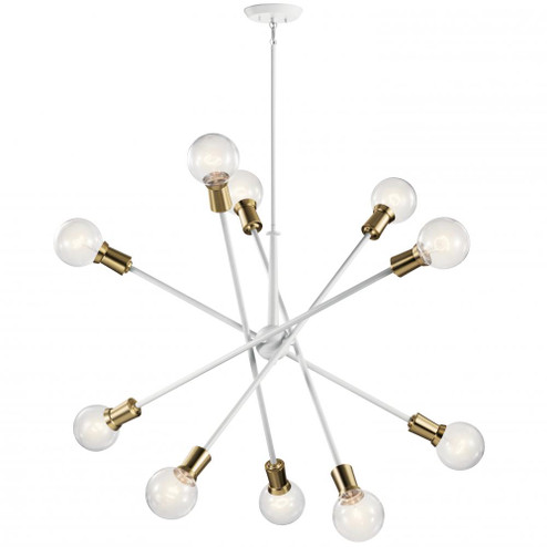 Chandelier 10Lt (2|43119WH)