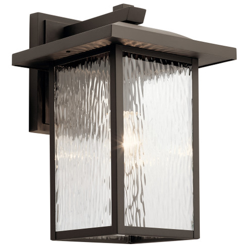 Capanna 16'' 1 Light Outdoor Wall Light with Clear Water Glass in Olde Bronze (2|49926OZ)