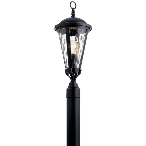 Cresleigh 23.5'' 1 Light Post Light Black with Silver Highlights (2|49237BSL)