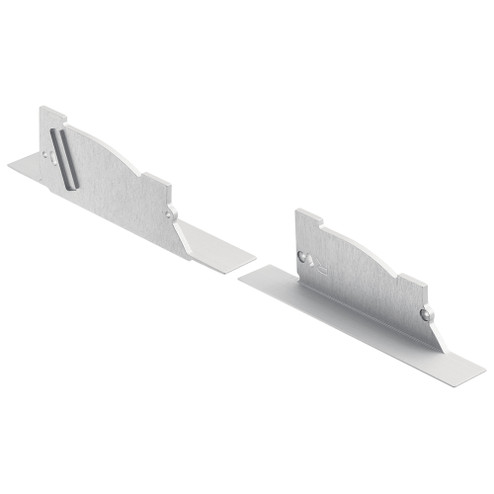 TE Pro Series Arches Ceiling-Edge Channel End Cap (2|1TEE2W2RCSSIL)