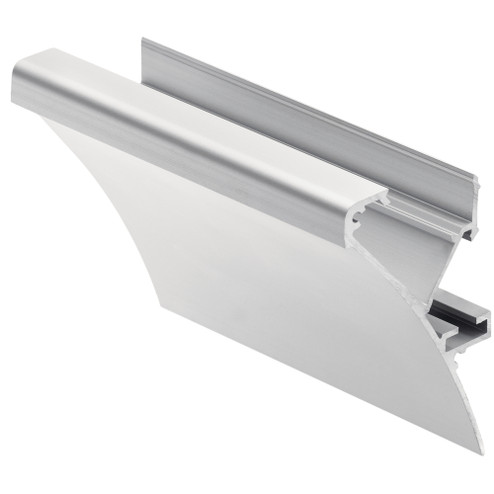 TE Pro Series Crown Molding Contemporary Channel (2|1TEC2M1SF8SIL)