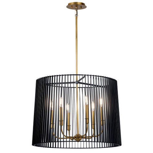 Chandelier/Pendant 6Lt (2|44167BK) Chandelier/Pendant 6Lt (2|44167BK)