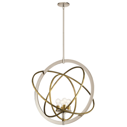 Ibis 4 Light Large Pendant Polished Nickel (2|44203PN)