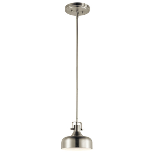 7'' 1 Light LED Mini Pendant Brushed Nickel (2|11301NILED)