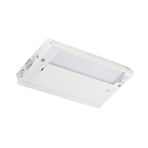 4U 8'' 2700K LED Cabinet Light Textured White (2|4U27K08WHT)