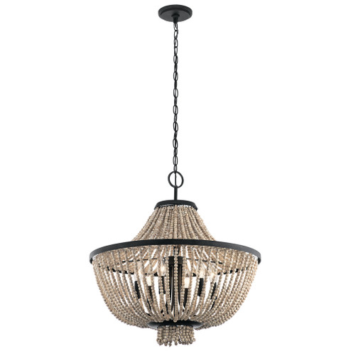 Chandelier 6Lt (2|43891DBK)