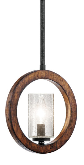 Grand Bank 1 Light Convertible Mini Pendant Auburn Stain (2|43189AUB)