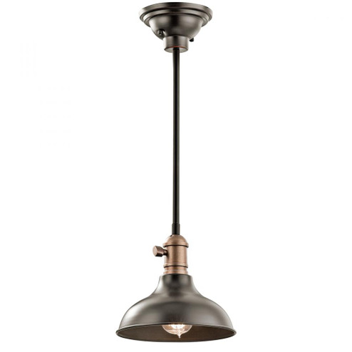 Cobson 8'' 1 Light Convertible Mini Pendant Olde Bronze (2|42579OZ)