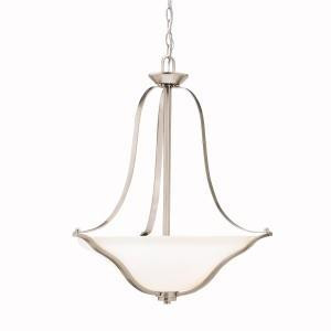 Langford™ 3 Light Inverted Pendant Brushed Nickel (2|3384NI)