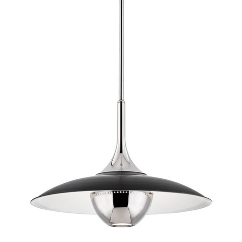 1 LIGHT PENDANT (57|3724-PN/BK)