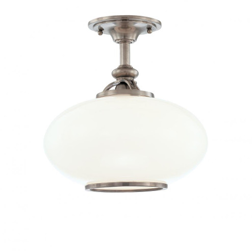 1 LIGHT SEMI FLUSH (57|9812F-OB)