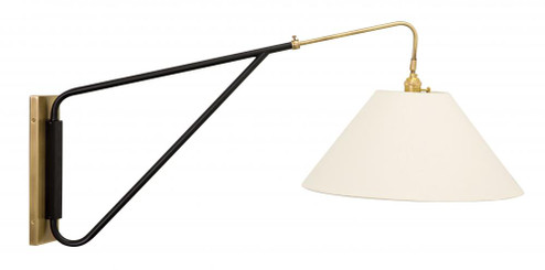 Wall Swing Arm Lamps (34|WS731-ABBLK)
