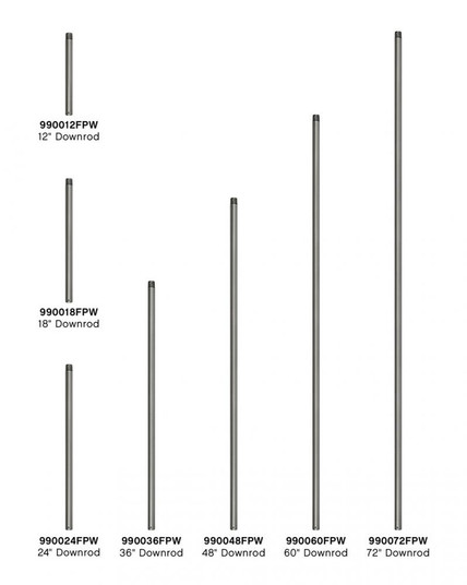48'' Downrod (87|990048FPW)