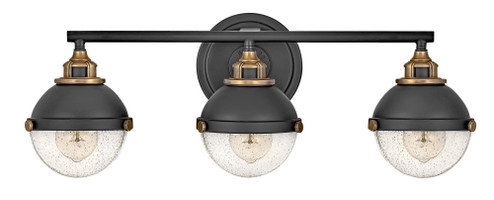 Medium Three Light Vanity (87|5173BK)