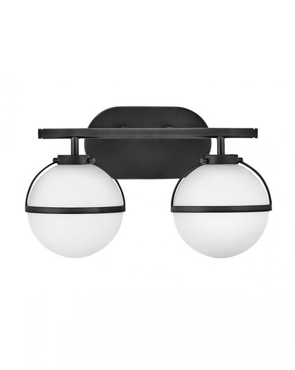 Small Two Light Vanity (87|5662BK-LL)