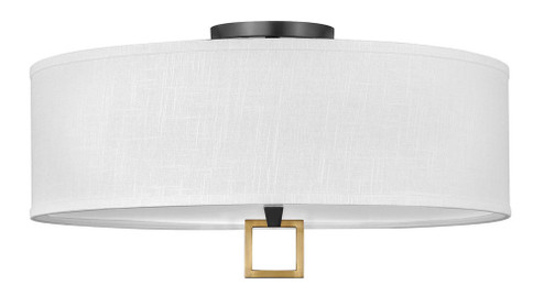 Medium Semi-Flush Mount (87|41810BK)