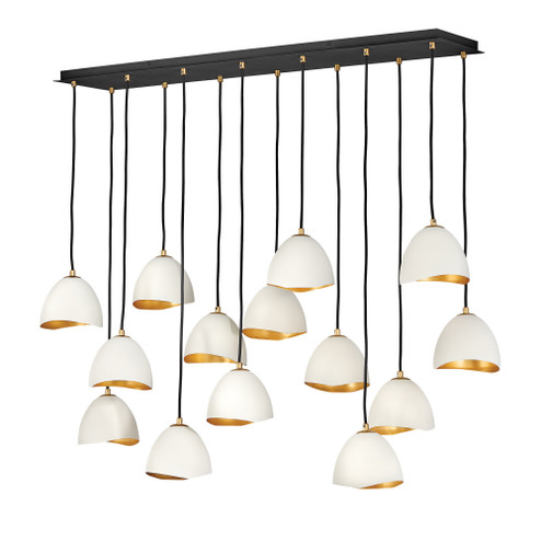 Medium Fourteen Light Linear (87|35909SHW)