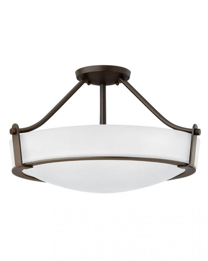 Medium Semi-Flush Mount (87|3221OB-WH)