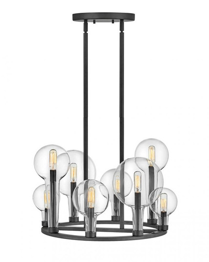 Medium Single Tier Chandelier (87|30526BK)