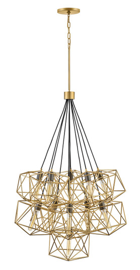 Medium Eleven Light Multi Tier Chandelier (87|3029DG)