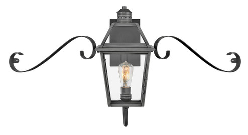 Medium Wall Mount Lantern with Scroll (87|2770BLB-SCR)