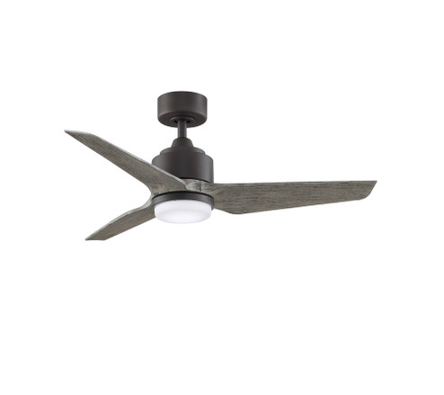 TriAire Custom Indoor/Outdoor Smart Ceiling Fan DC Motor- Matte Greige (90|MAD8514GRW)