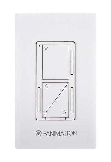 Ceiling Fan Wall Control - 3 Speed Fan and Uplight/Downlight - White (90|WC3WH)