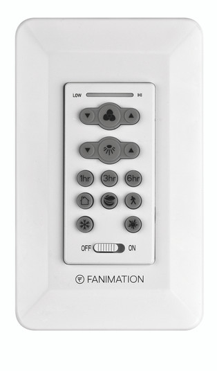 Ceiling Fan Wall Control Reversing - 6 Speed DC Motor Fan - White (90|TW206D)