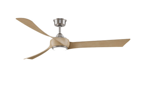 Wrap Custom Indoor/Outdoor Smart Ceiling Fan DC Motor- Brushed Nickel (90|MAD8531BN)