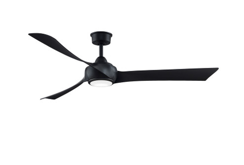 Wrap Custom Indoor/Outdoor Ceiling Fan DC Motor- Black (90|MAD8531BL)