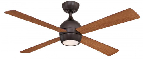 Kwad 52 inch Indoor Ceiling Fan with LED Light Kit - Dark Bronze (90|FP7652DZ)
